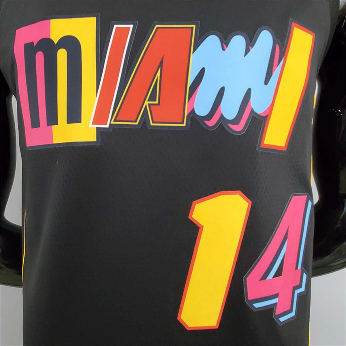 2022 Season Heat Team Herro #14 City Edition Black 4