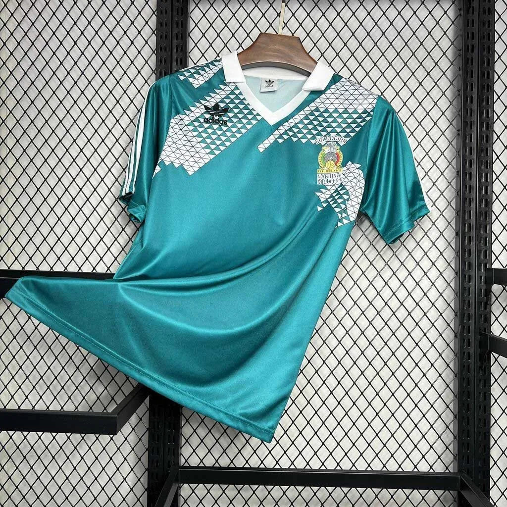 1990 Mexico Home Retro Kit Vintage Shirt Sport AAAAJersey Yupoo 1