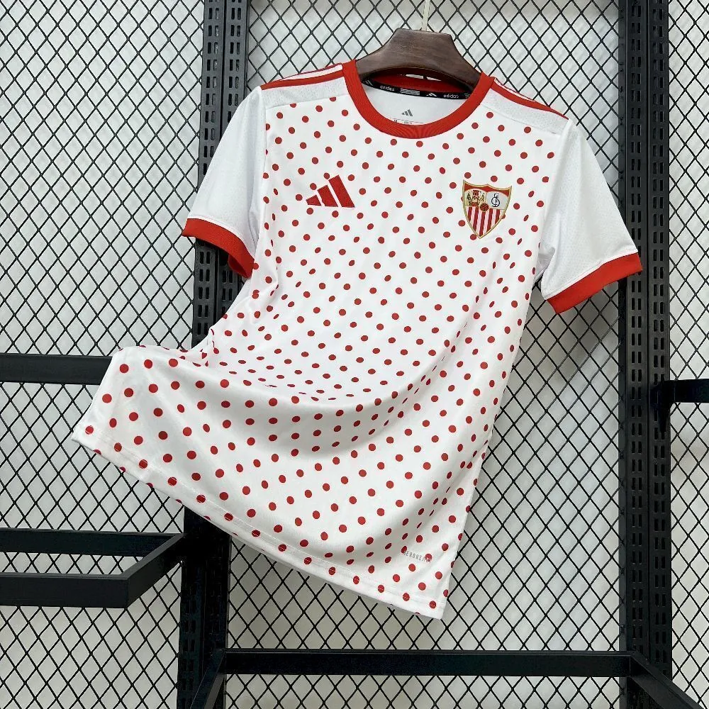25-26 Sevilla Training Kit Football T-Shirt AAAAJersey Supply Yupoo 6