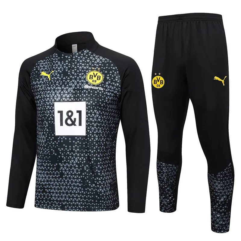 23-24 Dortmund Long Sleeve Training Suit Yupoo 3