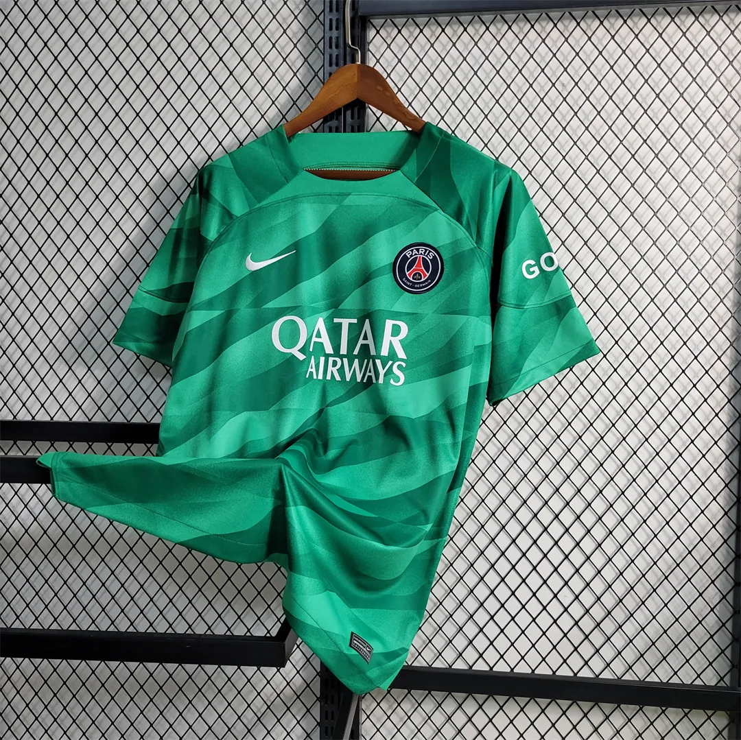 23-24 PSG Green Goalkeeper 1