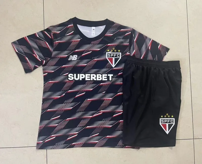 24-25 Sao Paulo Training Soccer Jerseys Football Shirts 1