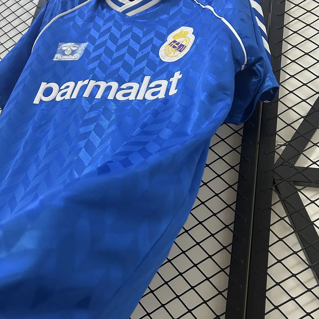 86-88 Real Madrid Away Retro Kit Vintage Shirt AAAAJersey Dropship Yupoo 5