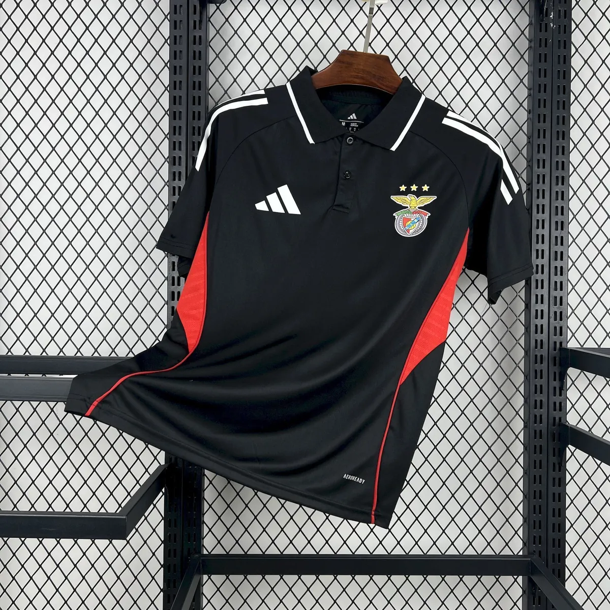 25-26 Benfica Lazer Polo Football T-Shirt AAAAJersey Supply Yupoo 5