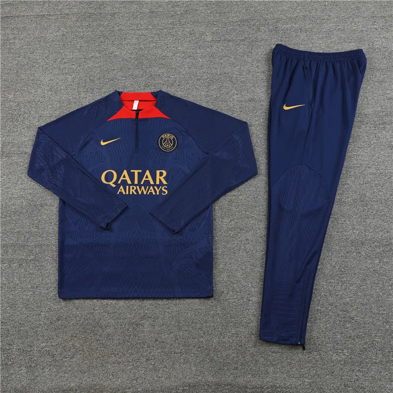 23-24 PSG Player Long Sleeve Training Suit Yupoo 3