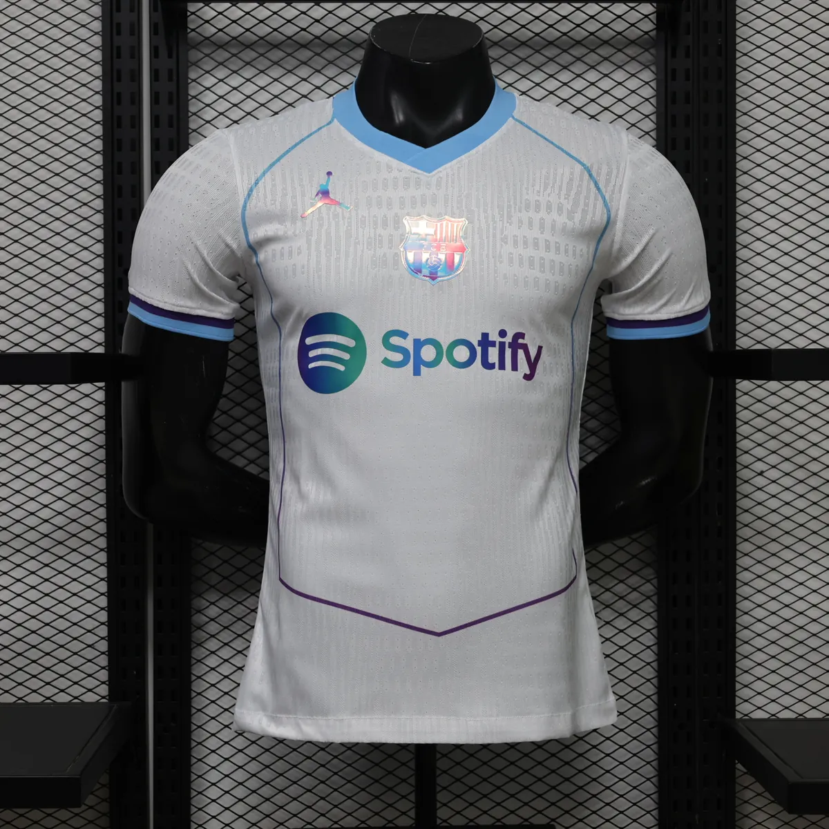 26-27 Barcelona Special Edition Player Version Football White T-Shirt AAAAJersey Supply Yupoo 5 1