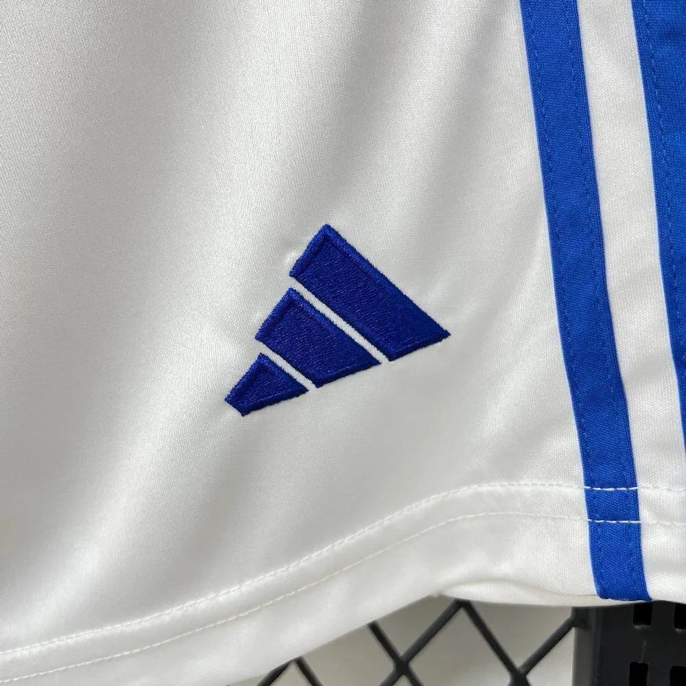 25-26 Leeds United Home Shorts Football Trousers AAAAJersey Supply Yupoo 2