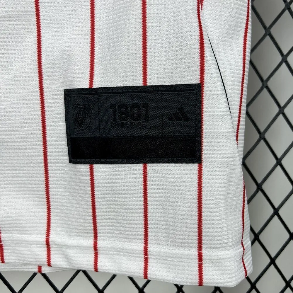 25-26 River Plate Baseball Uniform Football Kit AAAAJersey Supply Factory Yupoo 2