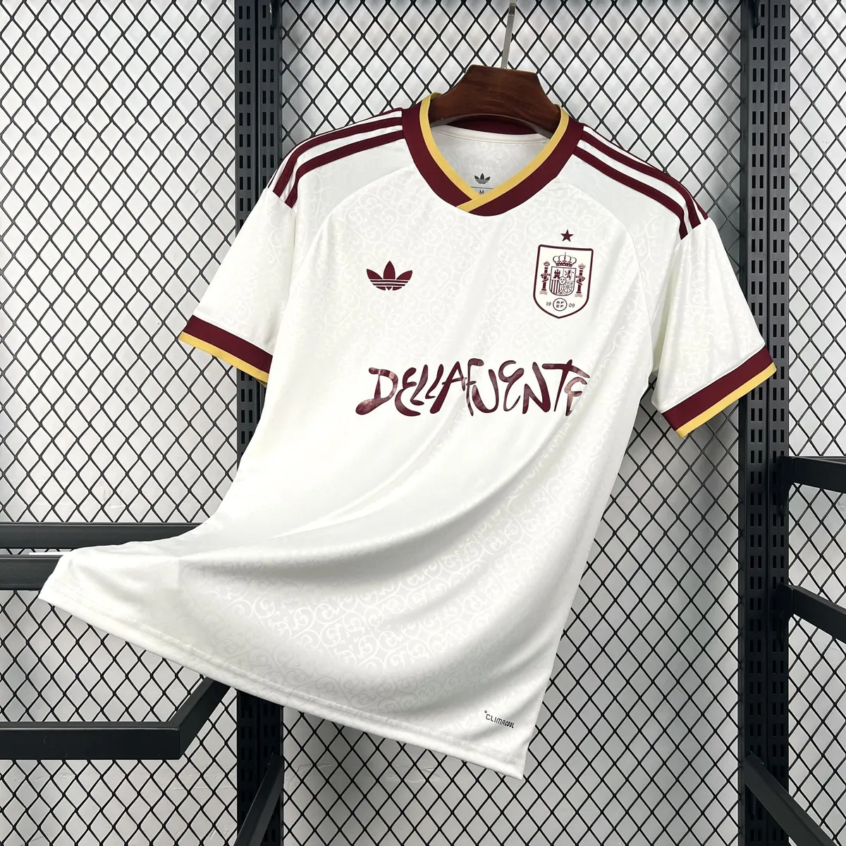 World Cup 2026 Spain x Dellafuente Mens Away Kit Football T-Shirt AAAAJersey Supply Yupoo 8 8