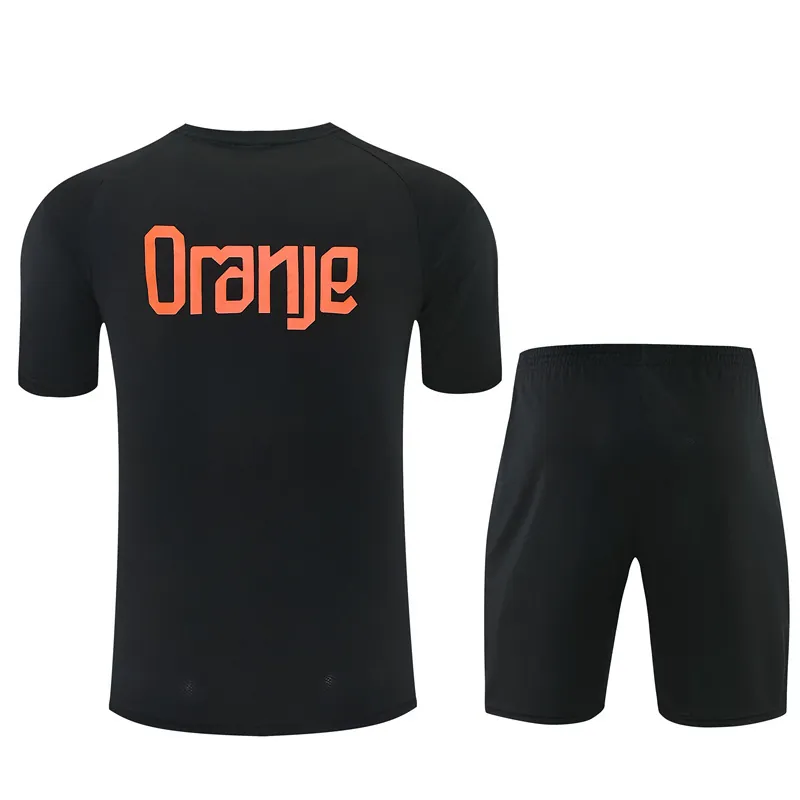 2026 Netherlands Mens Kit Black Aldult Training Suit Yupoo 5 5