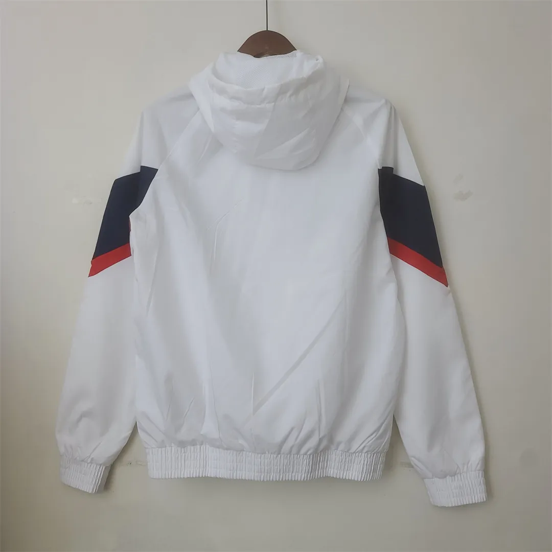 22-23 Chelsea Windbreaker White 2