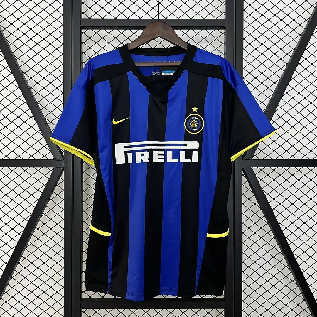 02-03 Inter Milan Home Retro Kit Vintage Shirt AAAAJersey Dropship Yupoo 8