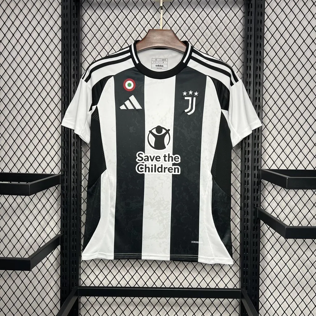24-25 Juventus Home Kit With Sponsor Soccer Uniforms Football AAAAJersey Yupoo S-4XL 2