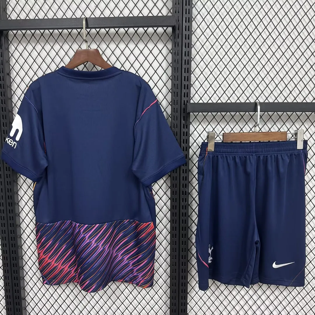 26-27 Tottenham Hotspur Away Kid Kits Youth Football Apparels AAAAJersey Supply Yupoo 2 1