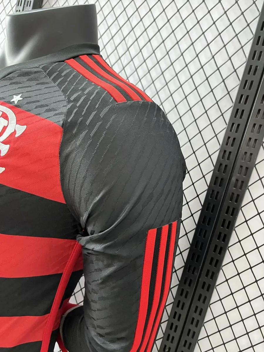 24-25 Flamengo Home Kit Long Sleeve Player Version Shirt Best Jerseys Yupoo 1