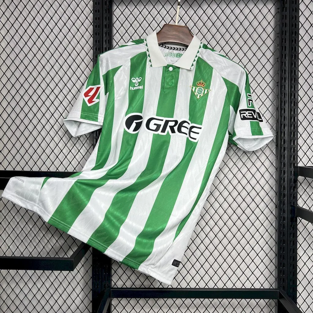 24-25 Real Betis Home Shirt Soccer Uniforms Soccer AAAAJersey Yupoo 1
