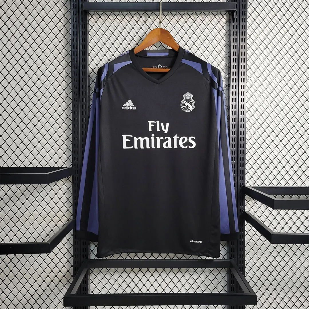 16-17 Real Madrid third away long sleeve 9