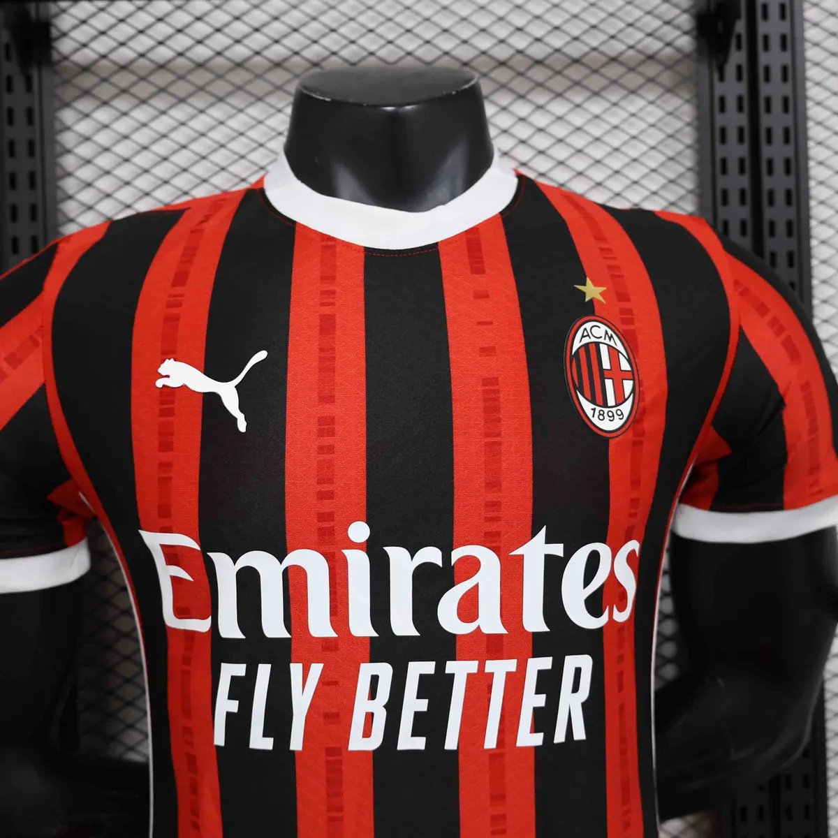 24-25 AC Milan Home Kit Player Version Shirt Football AAAAJersey Supplier 1