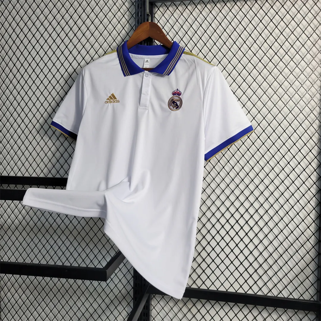 23-24 Real Madrid white POLO 5