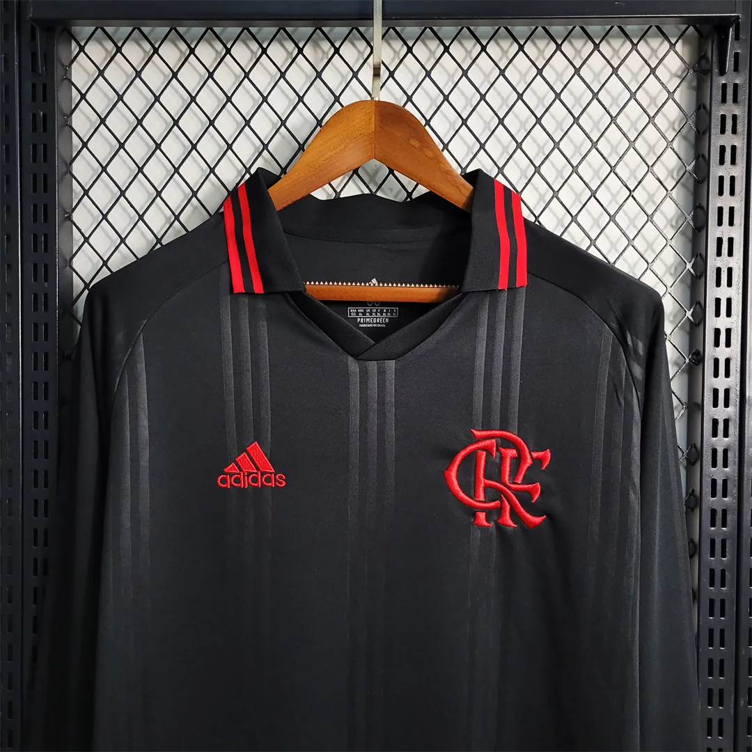 19-20 Flamengo Black Long Sleeve 6