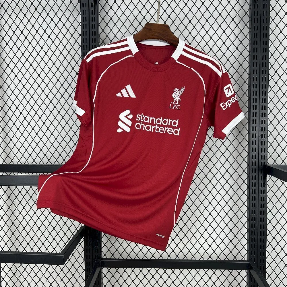 25-26 Liverpool Home Kit Football T-Shirt Sino AAAAJersey Supply Yupoo 1