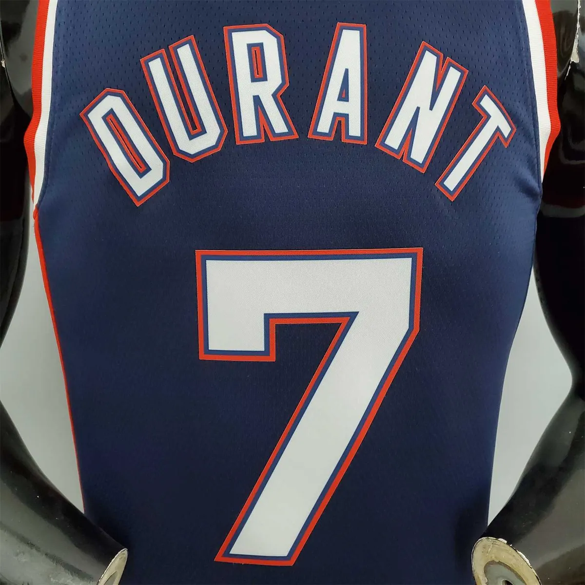 2022 75th Anniversary Durant #7 Nets City Edition Royal Blue 7