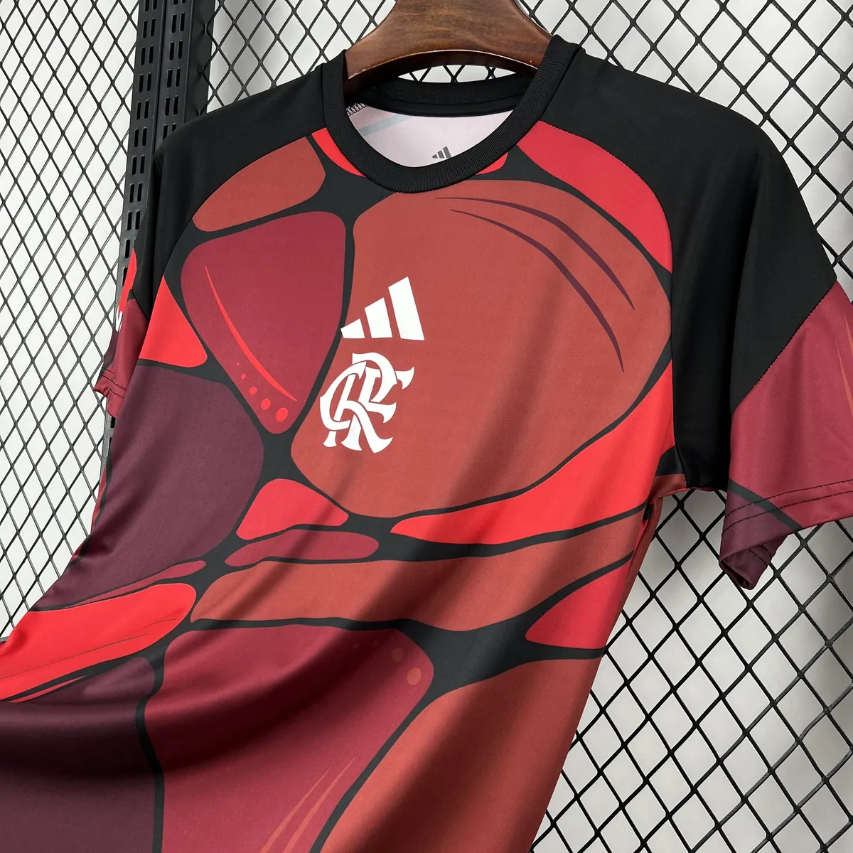 26-27 Flamengo Pre-Match Football T-Shirt AAAAJersey Supply Yupoo7 5