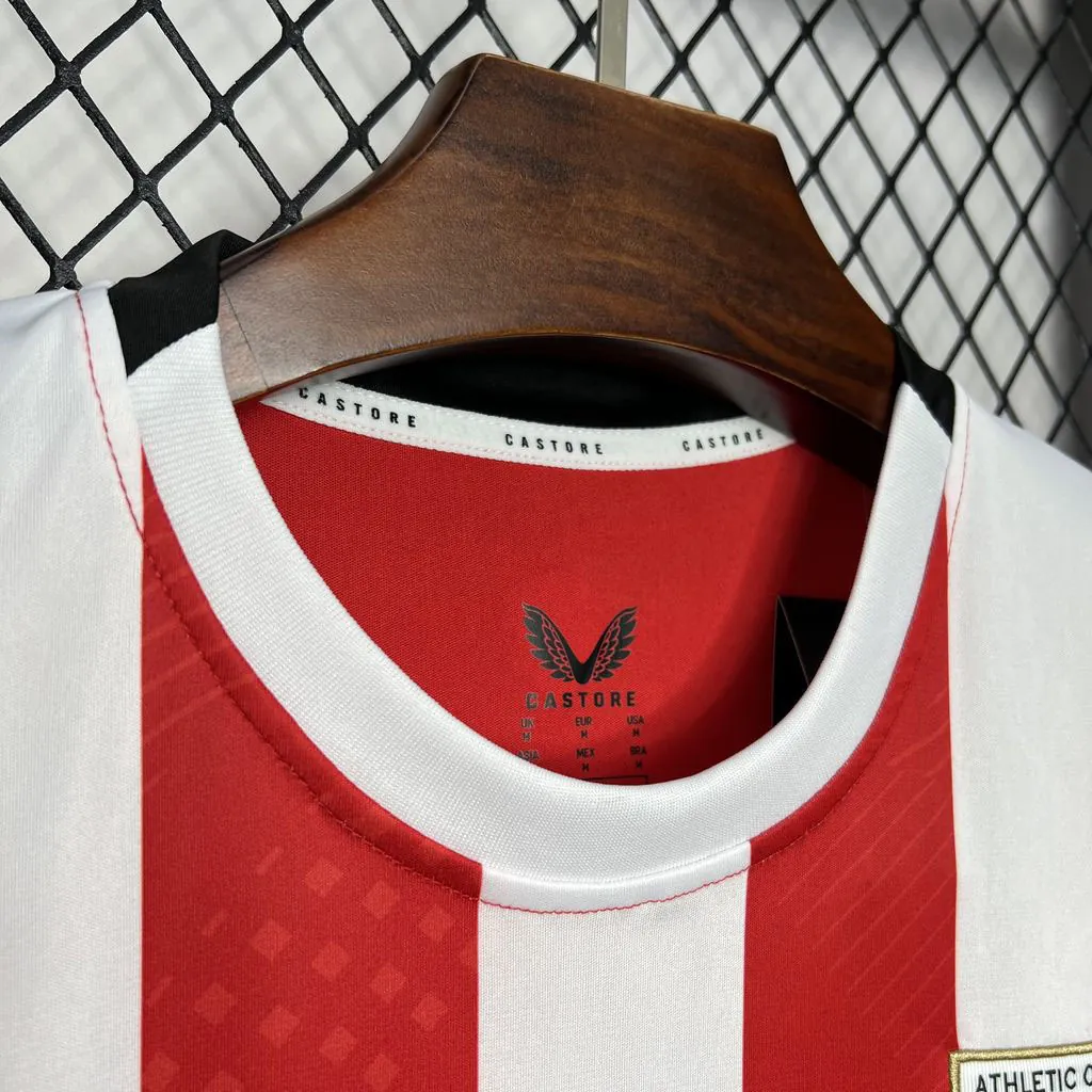 24-25 Athletic Bilbao Home Kit Football Apparels Sport AAAAJersey Yupoo 3