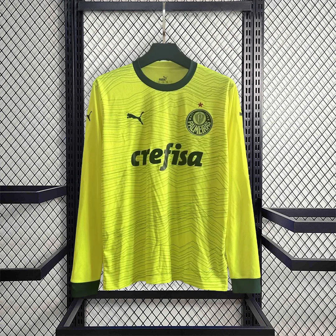 23-24 Long sleeve Palmeiras Second Away S-XXL football t-shirt 2