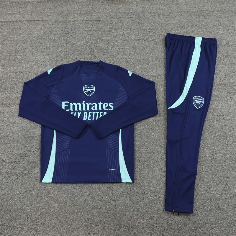 24-25 Arsenal Player Version Long Sleeve Training Suit Football Shirts 1