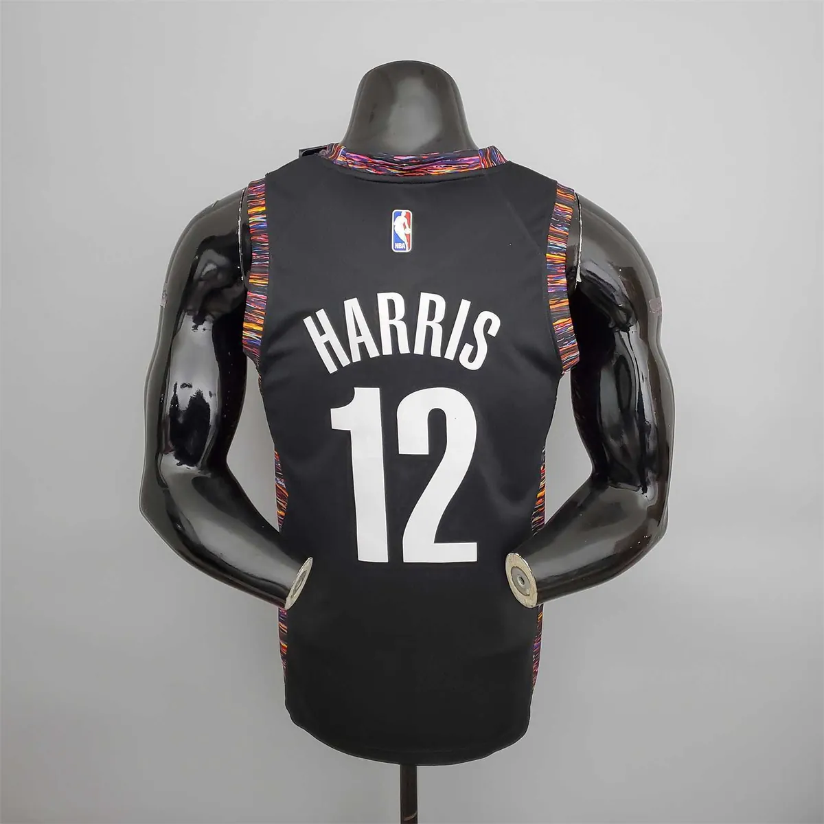 harris#12 Brooklyn Nets City version black 1