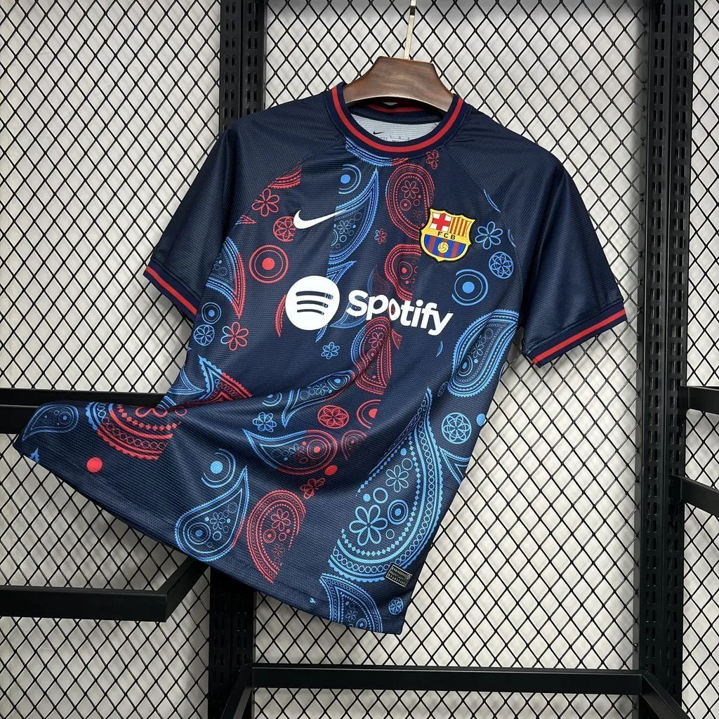 24-25 Barcelona Navy Special Edition Shirt AAAAJersey Supplier Yupoo 5