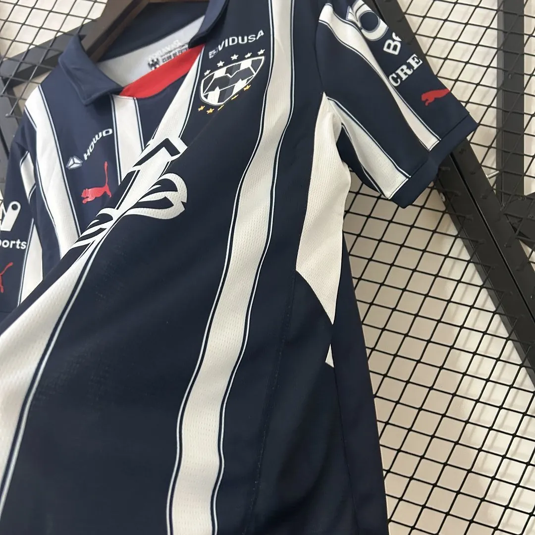 24-25 Monterrey Home Kit Soccer T-Shirt AAAAJersey Dropship Yupoo 3