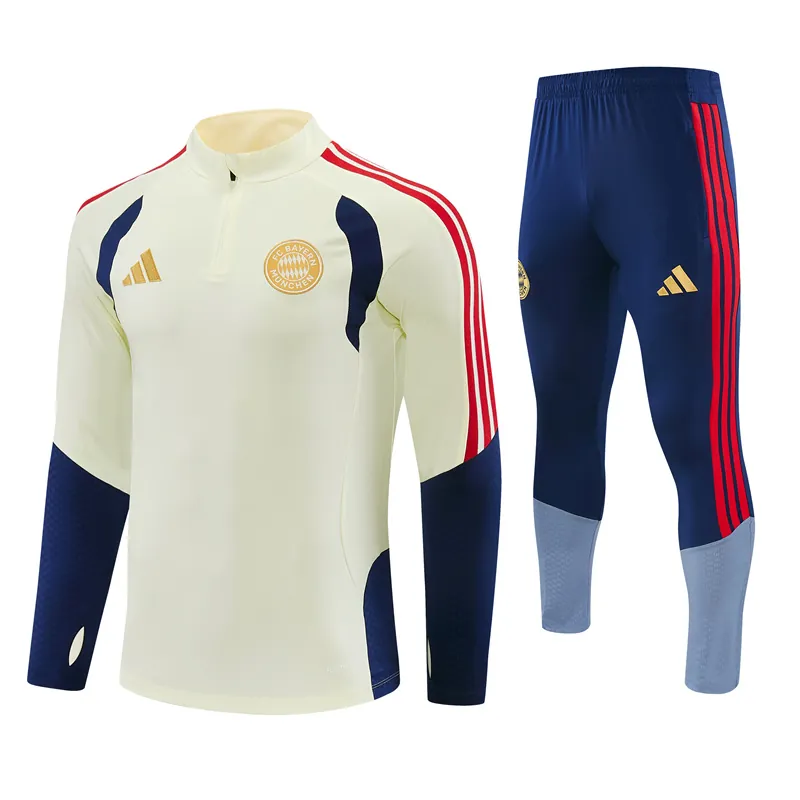 26-27 Bayern Mens Kit Football Aldult Training Long Sleeve Suit Yupoo 5 3