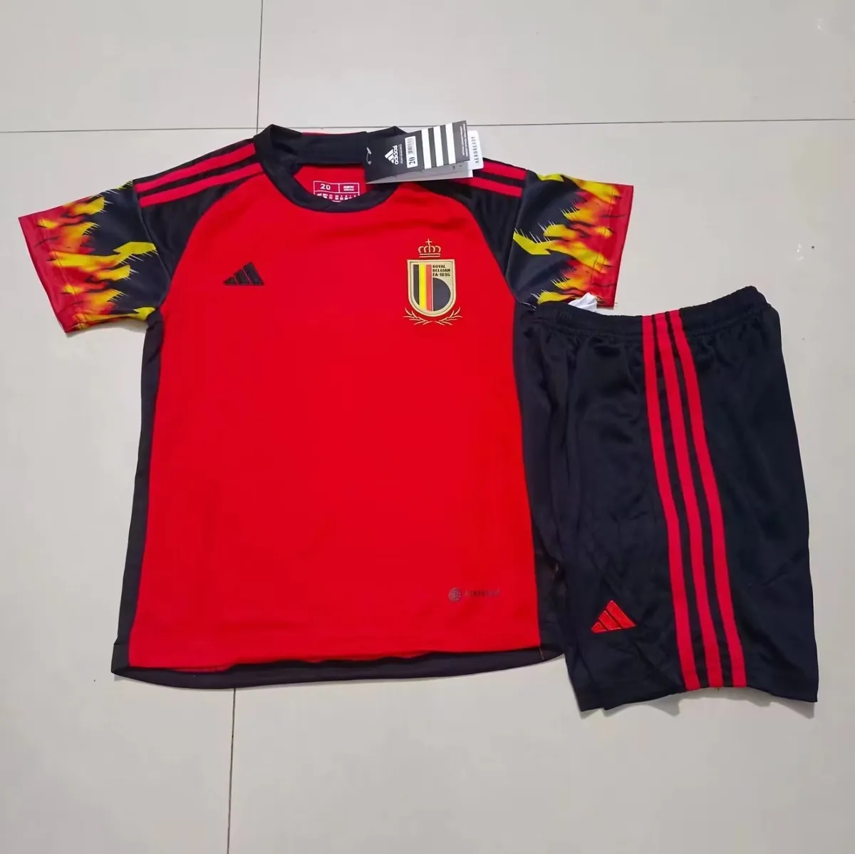 2022 Belgium home kids kit 3