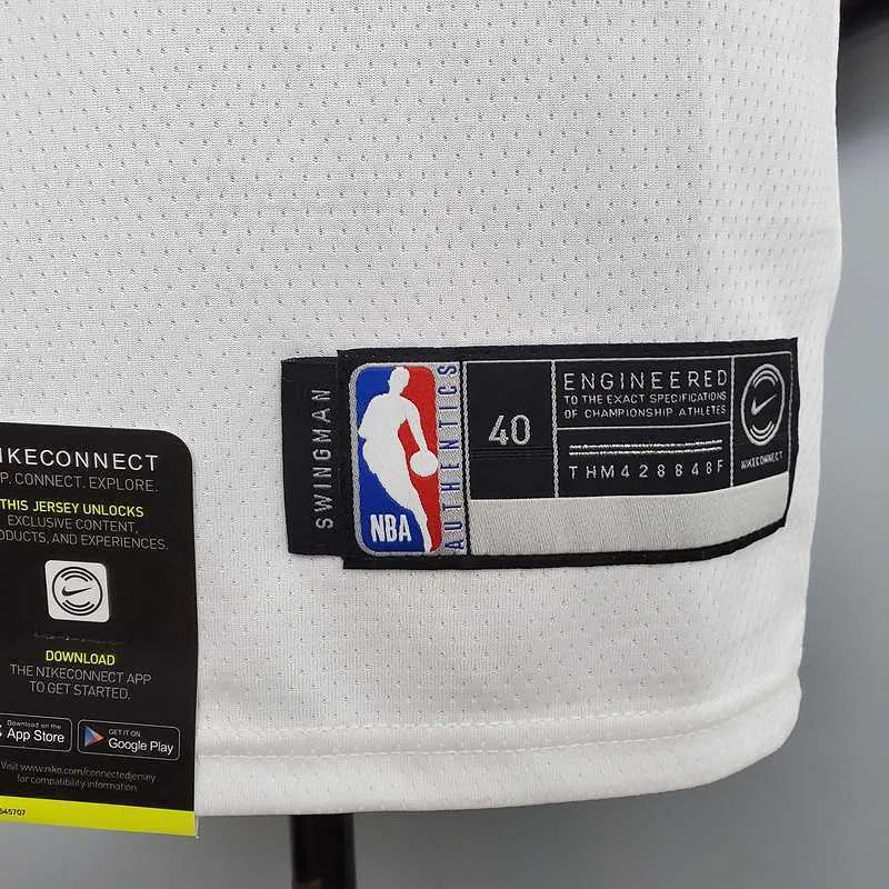 James #6 Lakers Round neck white 7