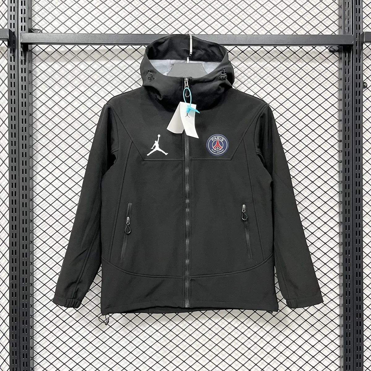 25-26 PSG hardshell jacket Kit Soccer Windbreaker AAAAJersey Supply Yupoo 1