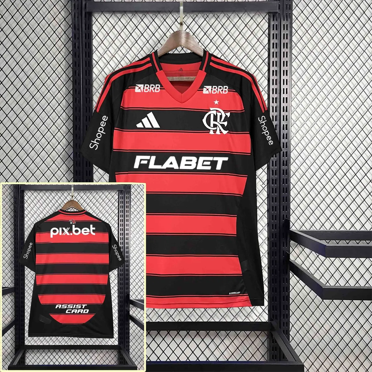 25-26 Flamengo Home Kit Soccer T-Shirt AAAAJersey Supplier Yupoo 8