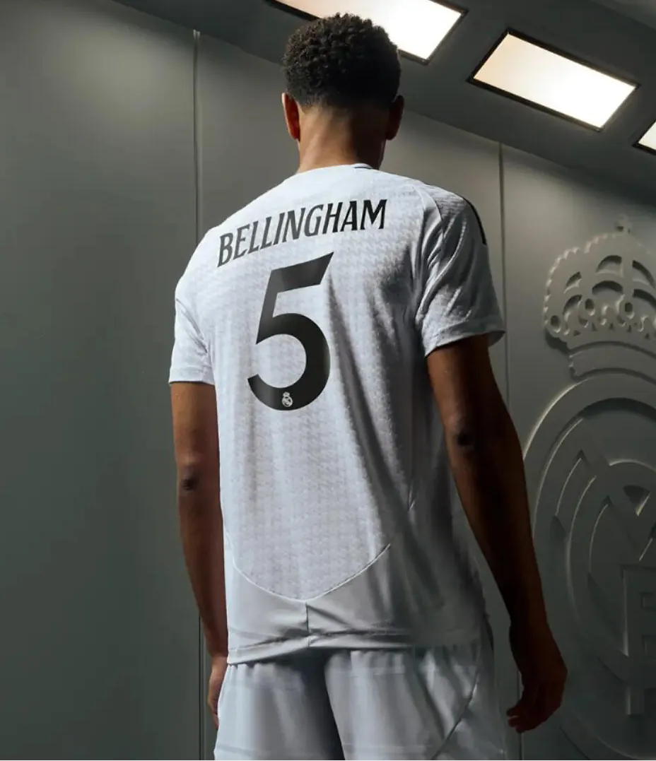 24-25 Real Madrid Home Kit Player Version Shirt With All Kind of Badges Soccer AAAAJerseys Yupo 7