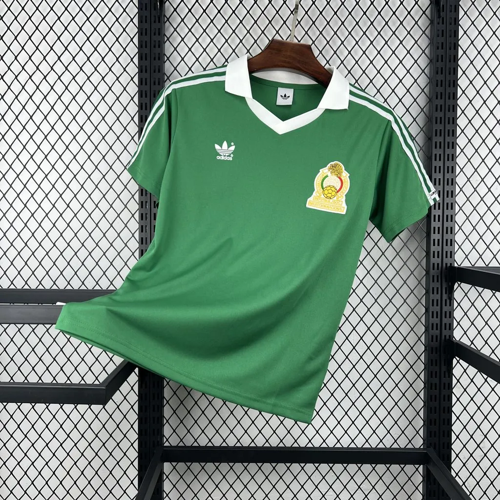 1986 Mexico Home Mens Football Retro Kit Vintage Shirt AAAAJersey Supply Yupoo 6 5