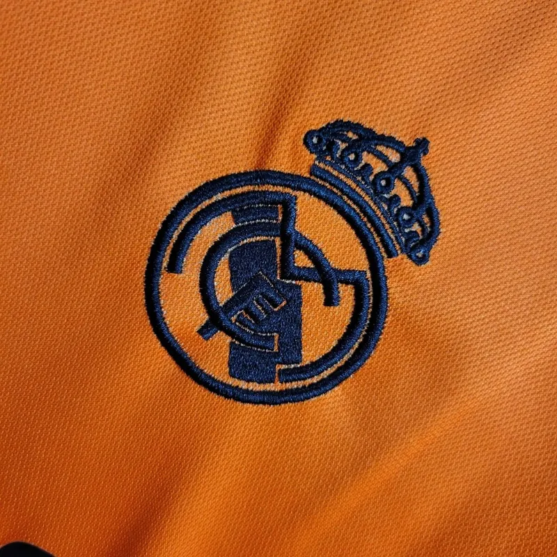 24-25 Real Madrid Y3 Orange Kit Jersey Supplier Yupoo 2