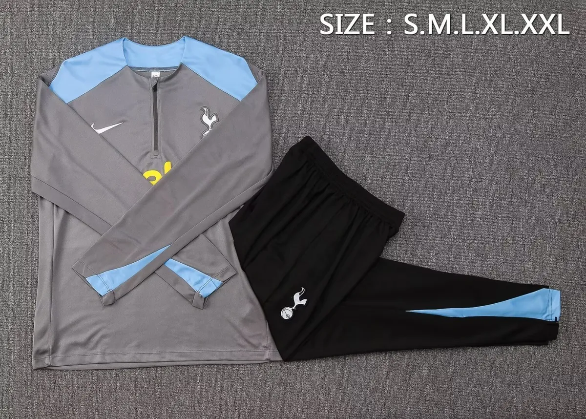 24-25 Tottenham Long Sleeve Training Suit Football Shirts 1