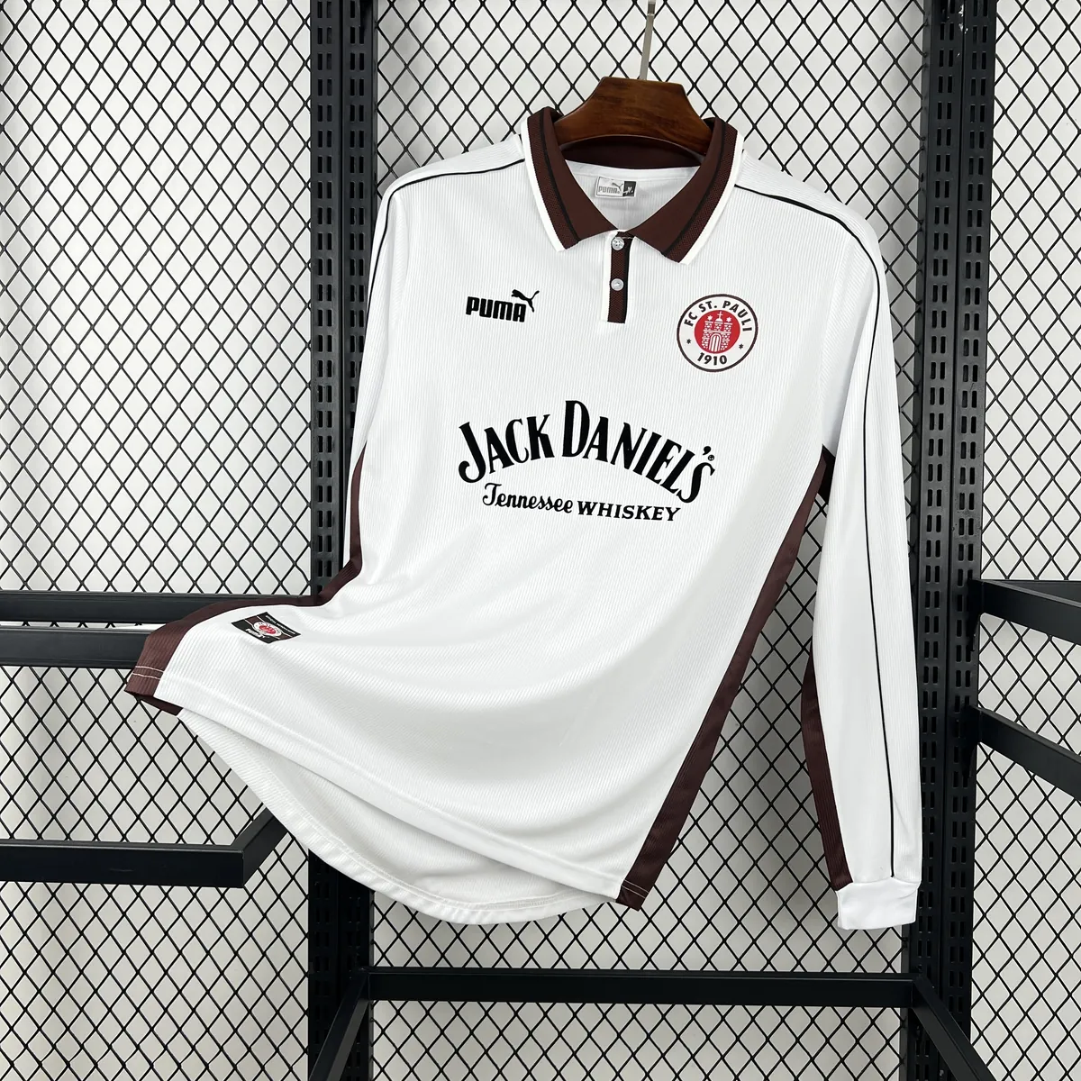 1999-00 St. Pauli Home Football Retro Kit Vintage Long Sleeve Shirt AAAAJersey Wholesale Yupoo 9