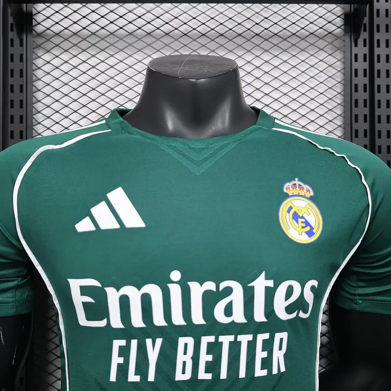 25-26 Real Madrid Green Special Edition Kit Player Version Shirt AAAAJersey Wholesale Yupoo 4