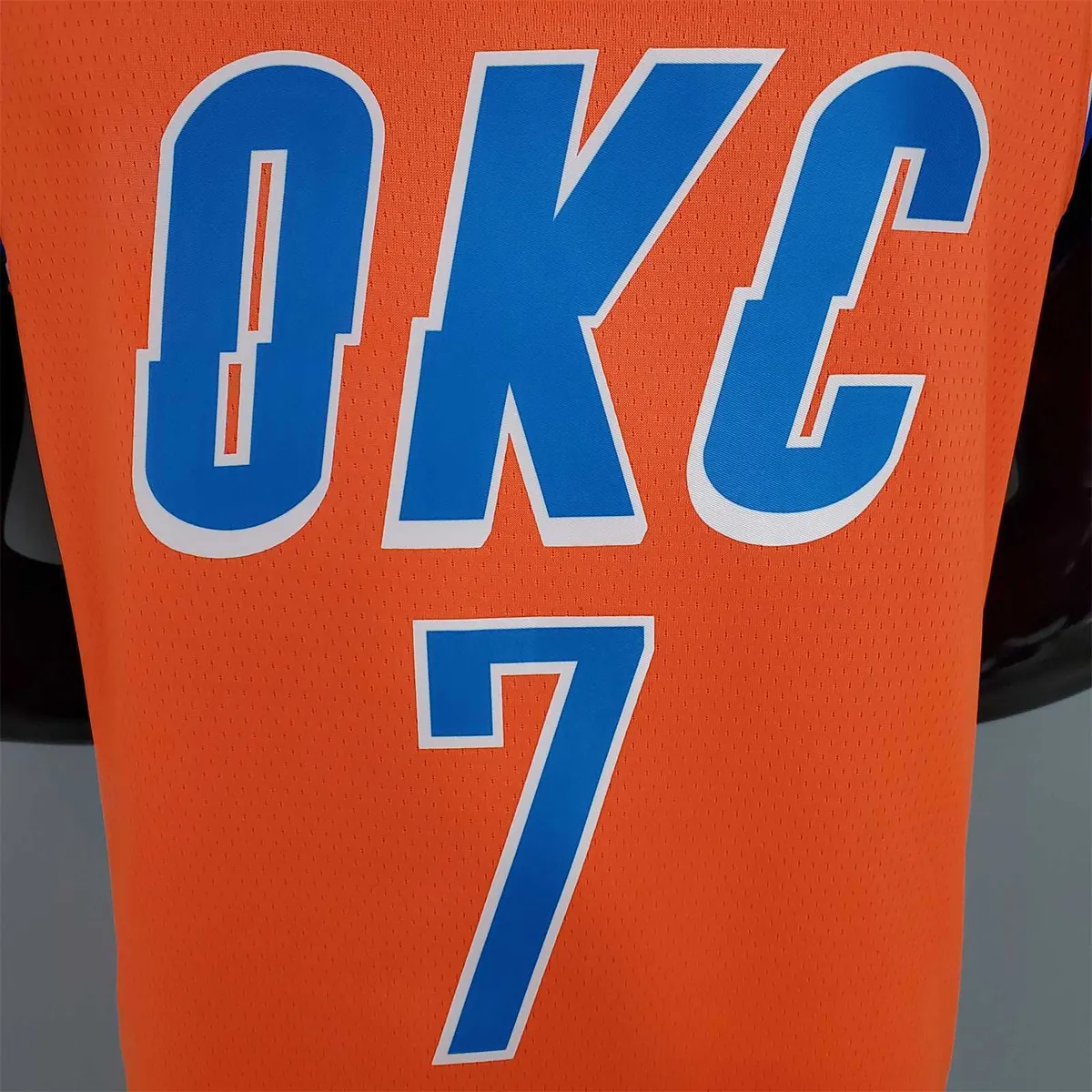 ANTHONY#7 Thunder Jordan Orange 2