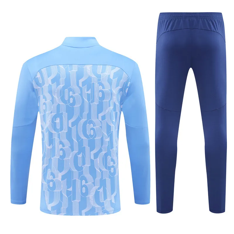 24-25 Manchester City Long Sleeve Training Suit Football Shirts 3