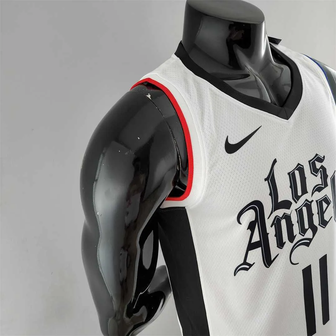 WALL#11 Los Angeles Clippers White NBA jersey 9