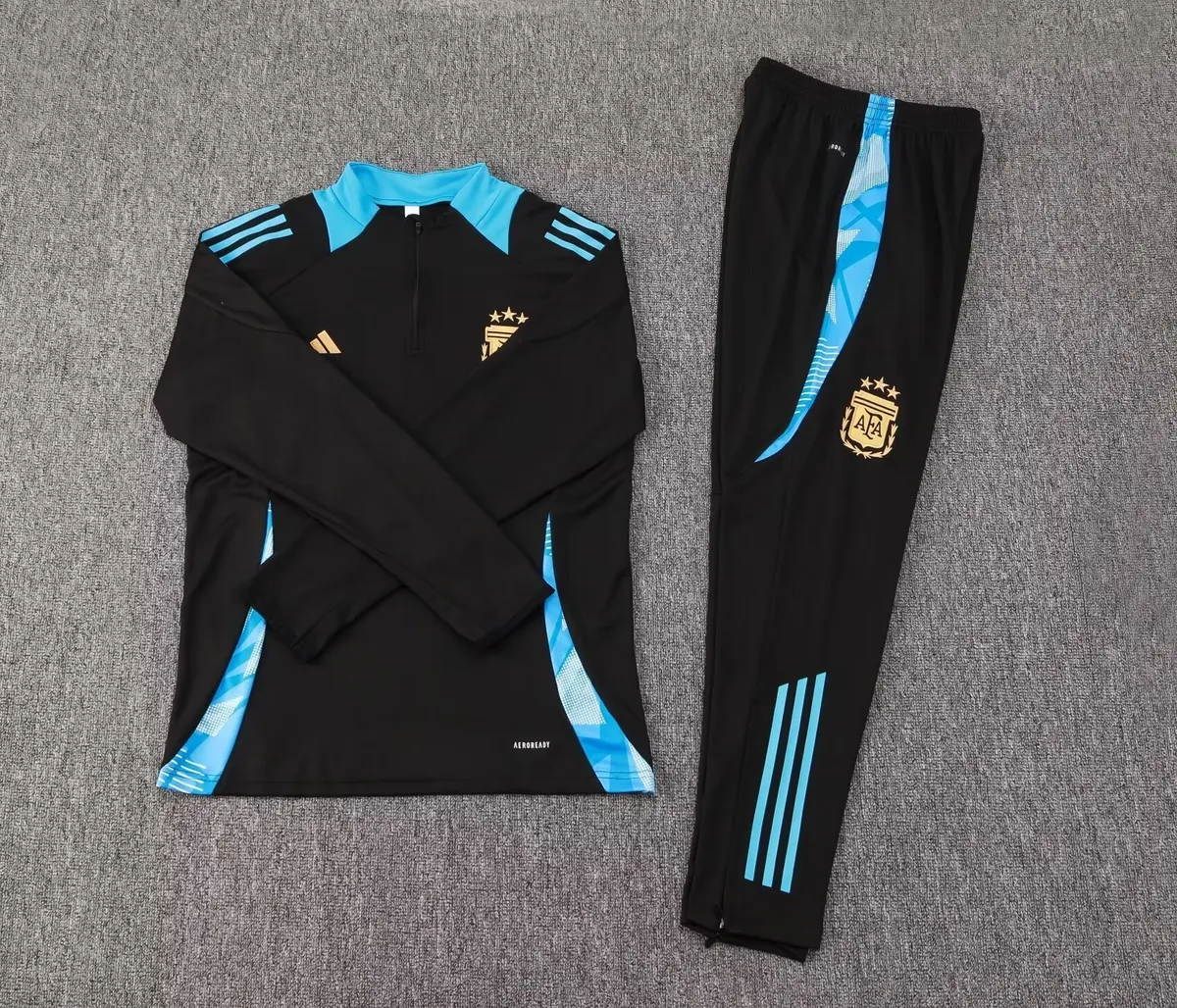2024 Argentina Long Sleeve Training Suit Football Shirts 1