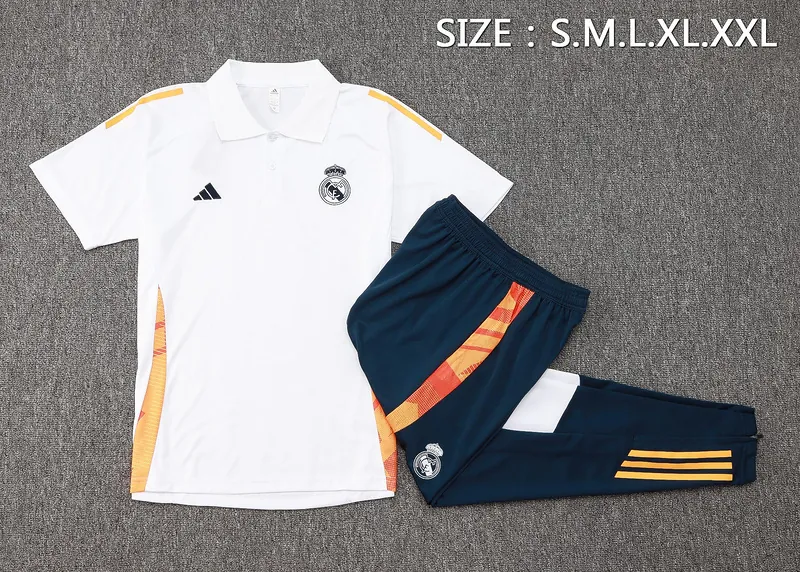 24-25 Real Madrid Polo Football Shirts 1