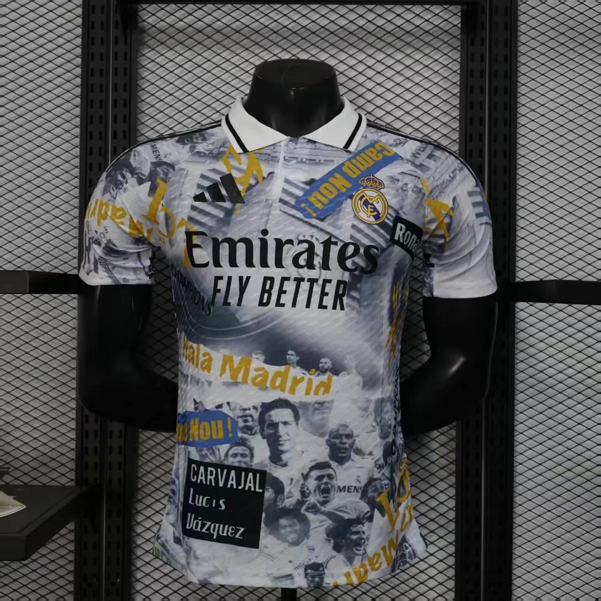 25-26 Real Madrid Legends Special Edition Kit Player Version Shirt AAAAJersey Yupoo 3